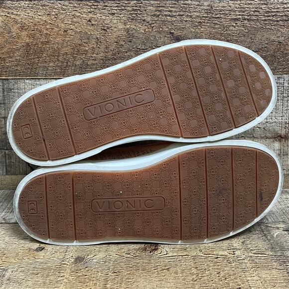 Vionic Kimmie Perf Slip On Shoes Pink Suede Sneaker SZ 9 - Picture 7 of 9